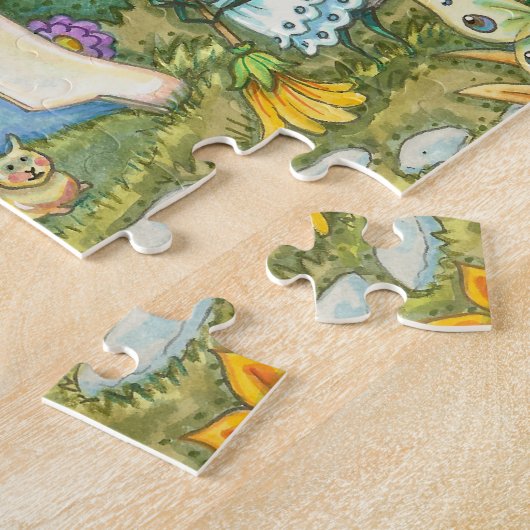 Ladybug Cottage Interlocking PUZZLE (Seite)