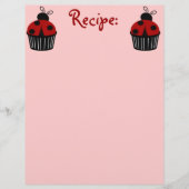 Ladybug Cupcake Rezept (Vorderseite)