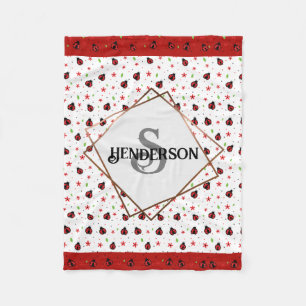Ladybug Custom Fleecedecke