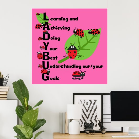 LADYBUG Custom Poster (Heimbüro)