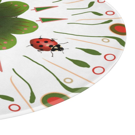 Ladybug Cutting Board Schneidebrett (Ecke)