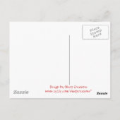 LadyBug Danke! Postkarte (Rückseite)