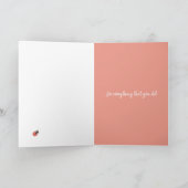 Ladybug Dankeschön-Karte Dankeskarte (Innenseite)