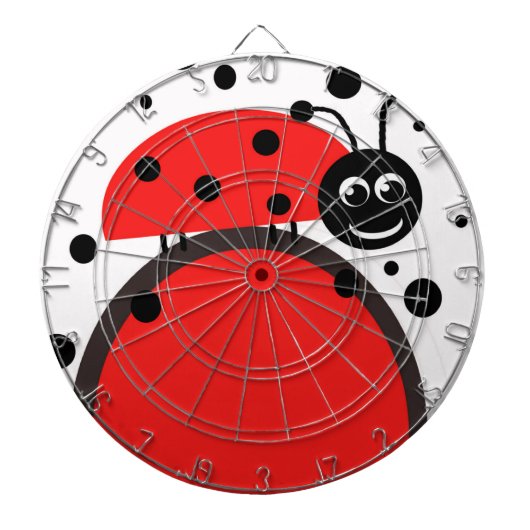 Ladybug Dart Board Dartscheibe (vorne)
