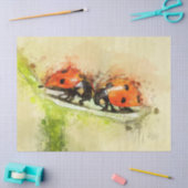 Ladybug Dekoupage Tissue Seidenpapier (Basteln)