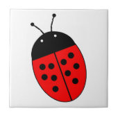 Ladybug Design Fliese (Vorderseite)