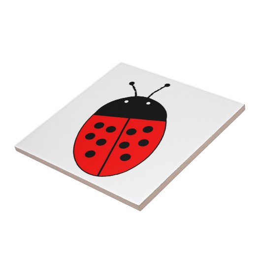 Ladybug Design Fliese (Seite)