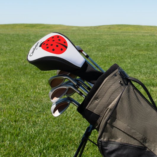 Ladybug Design Golf Headcover (In SItu)