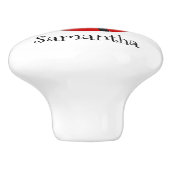 Ladybug Design Keramikknauf (Seitenansicht)