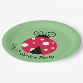 Ladybug Design Pappteller (Schrägansicht)