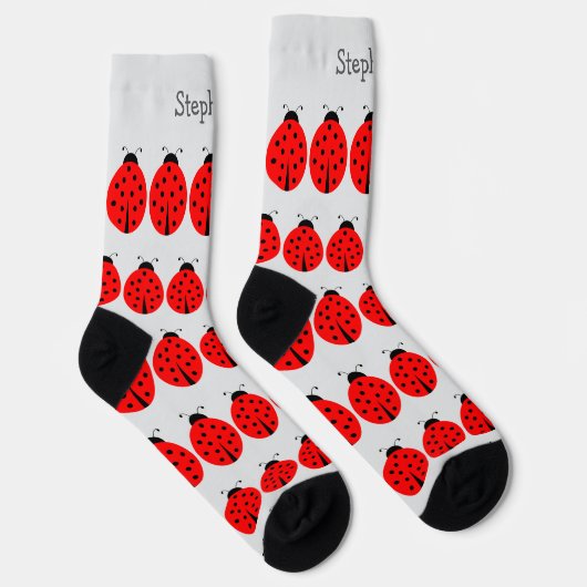 Ladybug  Design Socken (Rechts)