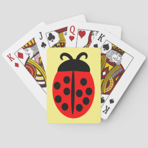 Ladybug Design Spielkarten