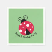 Ladybug Designpapier Napkins Serviette (Vorderseite)