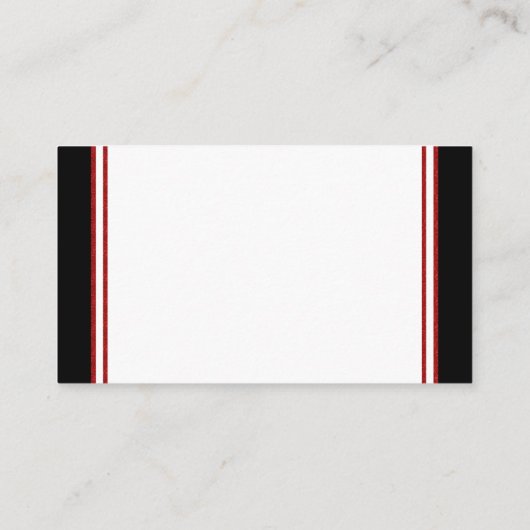 Ladybug Diaper Raffles Tickets Begleitkarte (Rückseite)