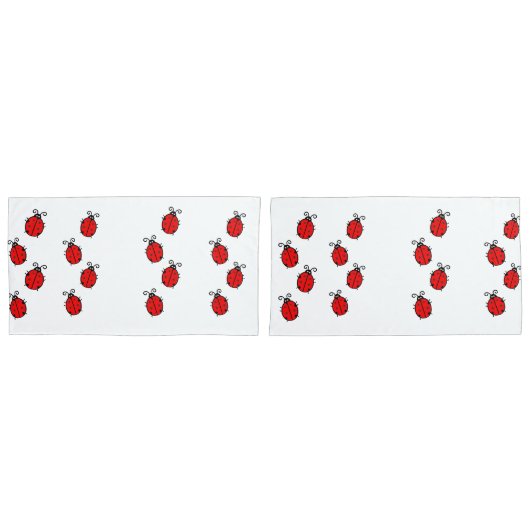 Ladybug dot beetle Lucky Custom Destiny's Kissenbezug (Vorderseite-Set)