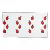 Ladybug dot beetle Lucky Custom Destiny's Kissenbezug (Rückseite-Rechts)