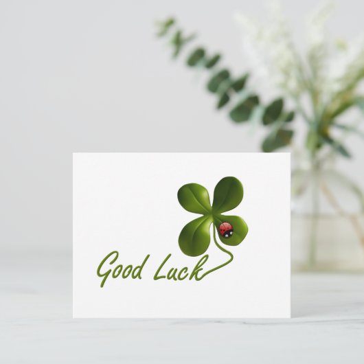 Ladybug dot beetle Office Custom Destiny Destiny's Postkarte (Stehend Vorderseite)