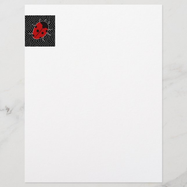 Ladybug Dot Stationary (Vorderseite)