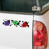Ladybug Dots Autoaufkleber (Auf Lkw)