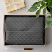 Ladybug-Dots-Black- Seidenpapier (Geschenk)