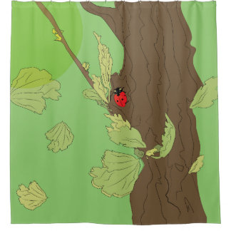 Ladybug-Duschvorhang Duschvorhang