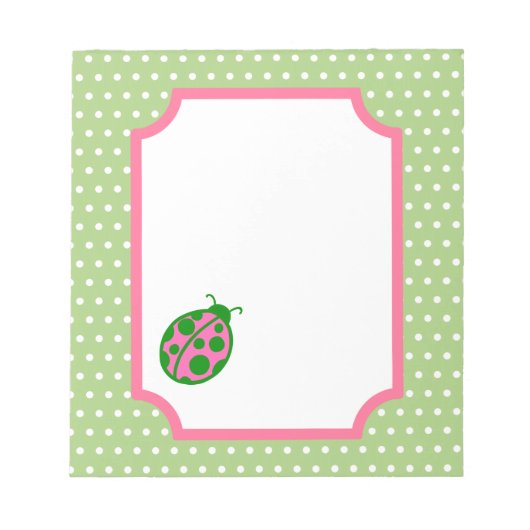 Ladybug Editor Notizblock (Vorderseite)