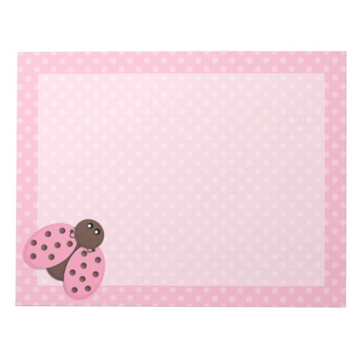 Ladybug Editor Notizblock (Vorderseite)