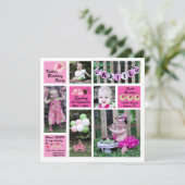 Ladybug Einladung zum Geburtstag (Stehend Vorderseite)