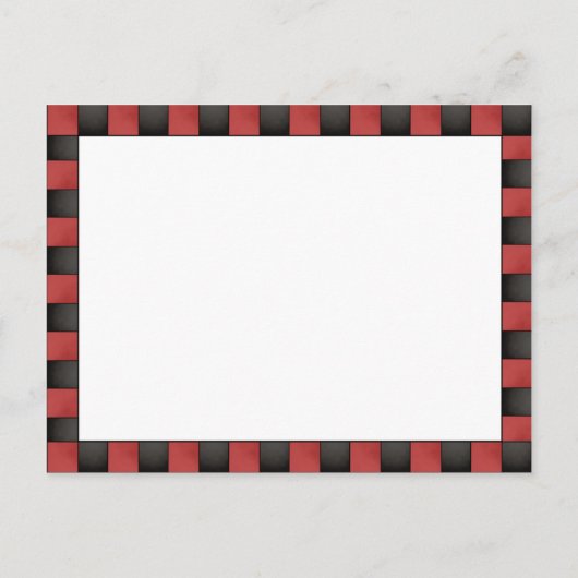 Ladybug - Einladung zum Geburtstag (Rückseite)