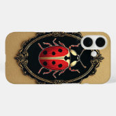 Ladybug Elegant Kunstmalerei Case-Mate iPhone Hülle (Rückseite (Horizontal))