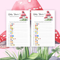 Ladybug - Emoji-Piktogramm-Babydusche