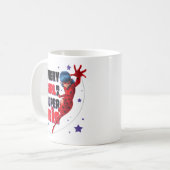 Ladybug Every Girl ist ein Super-Held Kaffeetasse (Vorderseite Links)