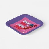 Ladybug Every Girl ist ein Super-Held Pappteller (Gewinkelt)