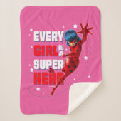 Ladybug Every Girl ist ein Super-Held Sherpadecke (Vorderseite)