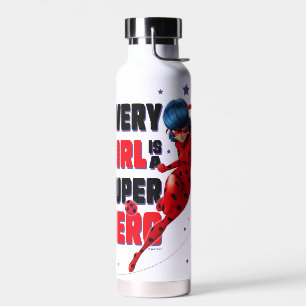 Ladybug Every Girl ist ein Super-Held Trinkflasche