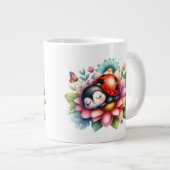 Ladybug - Extra große Tasse (Vorderseite Rechts)