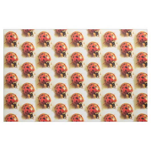 Ladybug Fabric Stoff (Fat Quarter (45,7 x 55,9 cm))