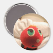 Ladybug Face Magnet (Vorderseite/Rückseite)