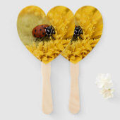 Ladybug Fächer (Vorne und Hinten)