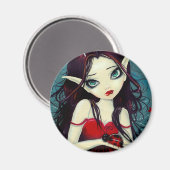 Ladybug Fairy Magnet (Vorderseite/Rückseite)