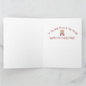 Ladybug Familie MUTTER's DAY CARD individualisiere Karte (Innenseite)