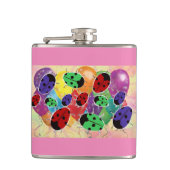 Ladybug Flachmann (Vorderseite)