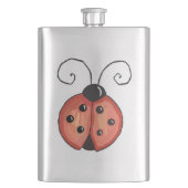 Ladybug Flachmann (Vorderseite)