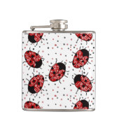 Ladybug Flachmann (Vorderseite)