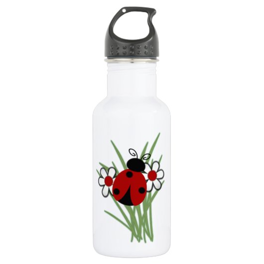 Ladybug Flaschen-Arbeiten 32 oz Trinkflasche (Vorderseite)