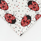 Ladybug Fleecedecke (Ecke)