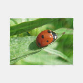 Ladybug Fleecedecke (Vorderseite (Horizontal))