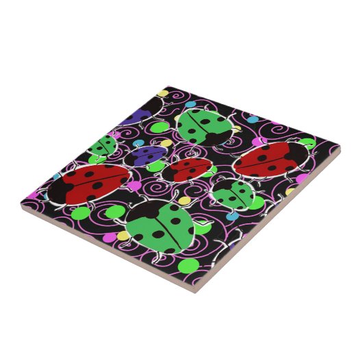 Ladybug Fliese (Seite)