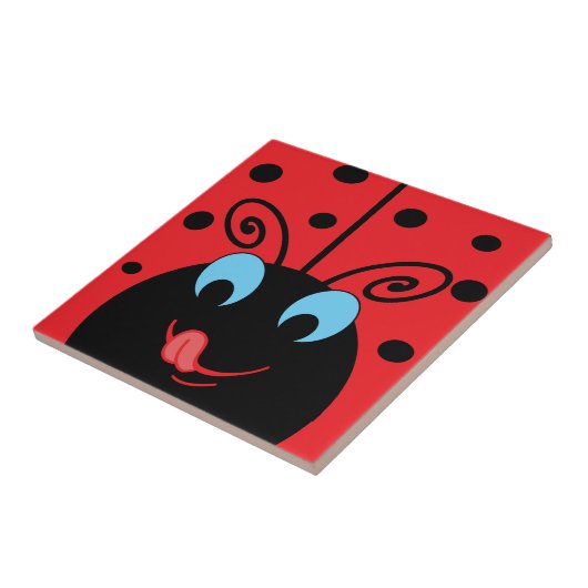 Ladybug Fliese (Seite)