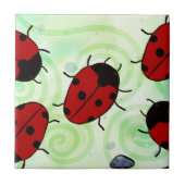 Ladybug Fliese (Vorderseite)